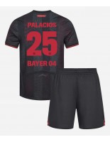 Otroške Nogometnih dresov Bayer Leverkusen Exequiel Palacios #25 Domači 2025-26 Kratki rokavi (+ hlače)